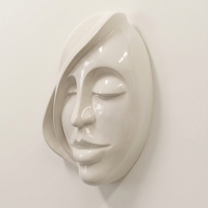 Fiberglass Face Mask Ivory 