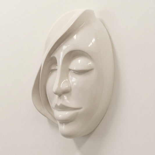 Fiberglass Face Mask Ivory 