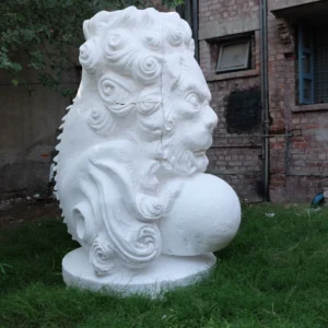 Chinise lion sculpture