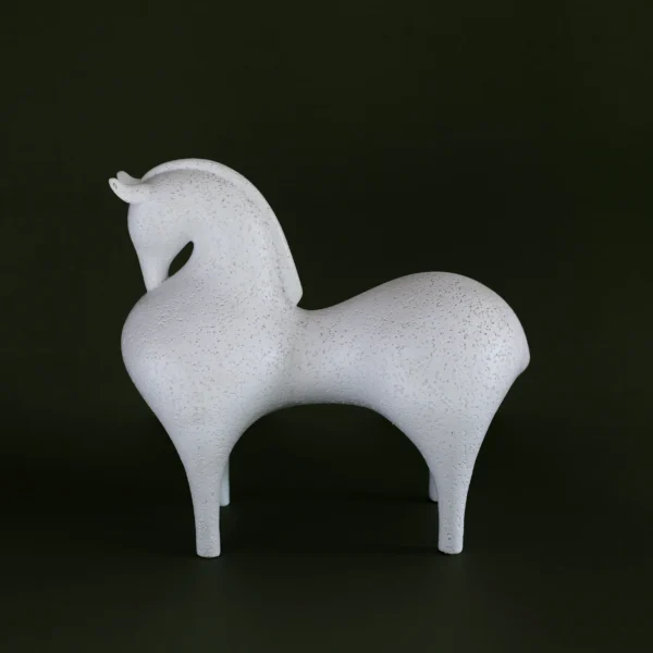 Snub Horse Sculpture Decorative Accent - Image 2