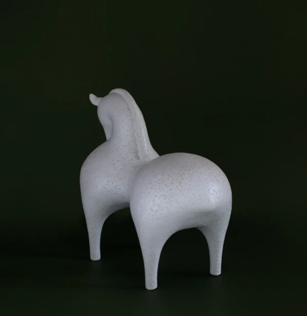 Snub Horse Sculpture Decorative Accent - Image 4