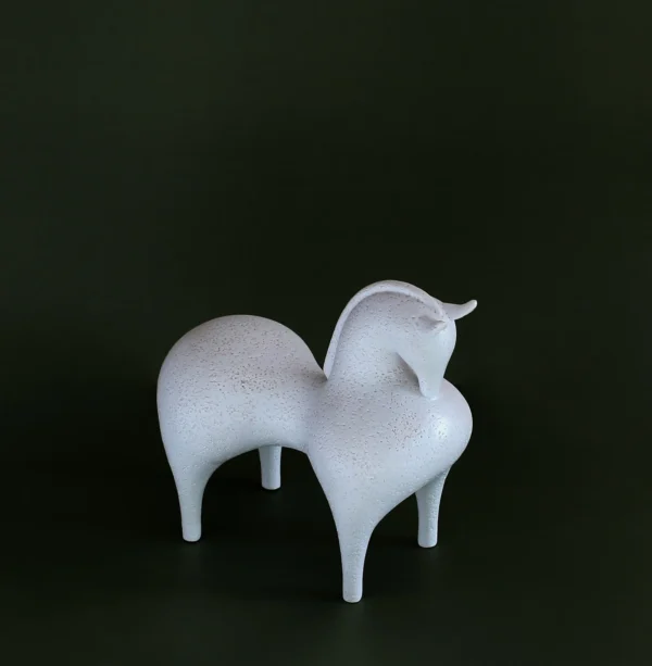 Snub Horse Sculpture Decorative Accent - Image 5