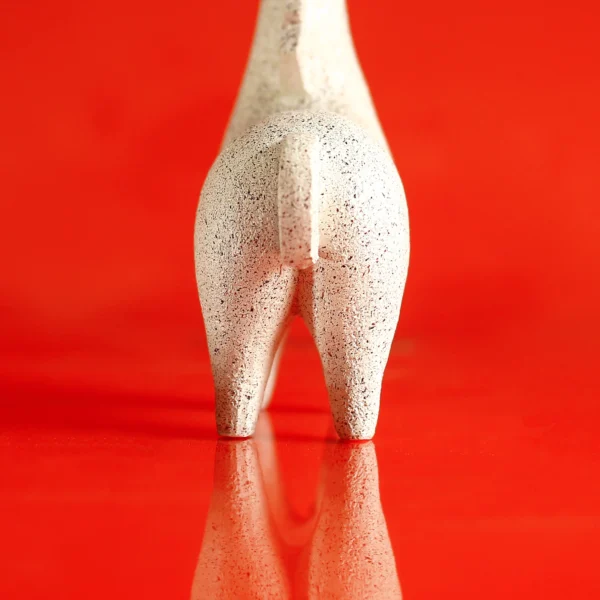 Snub Horse Sculpture Decorative Accent 23 cm high - Image 6