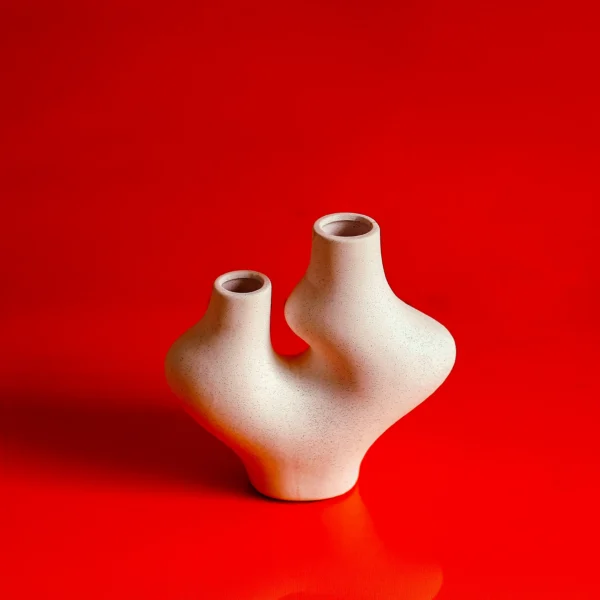Bloom Ceramic Curve Vases 26x25 cm high - Image 5