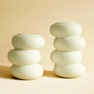 Ceramic Vases-Bloom- 24 cm high pair