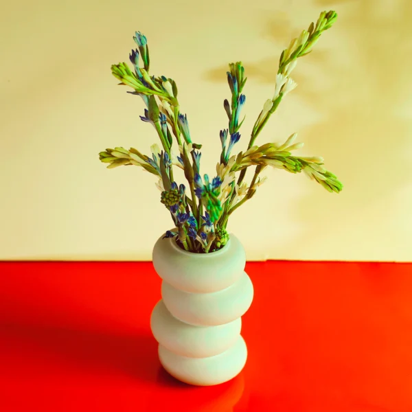 Ceramic Vases-Bloom- 24 cm high pair - Image 5